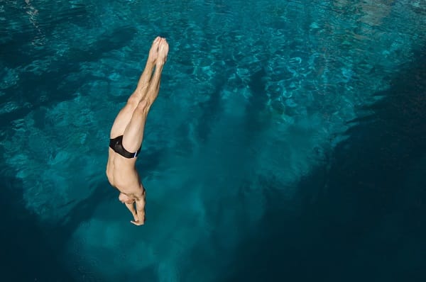 Diving head-long into life